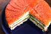 Tự tay làm bánh sinh nhật cá hồi -" Sushi cake" đẹp mắt Tự tay làm bánh sinh nhật cá hồi -" Sushi cake" đẹp mắt