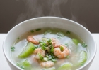 Gợi ý canh bầu nấu tôm ngọt lành xua tan mọi nóng bức