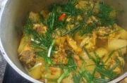 Ngọt dịu tự nhiên cùng canh cá nấu củ cải đậm vị quê nhà
