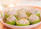 Thực đơn thanh đạm: Chả cá hấp bầu ngọt thơm, thanh mát