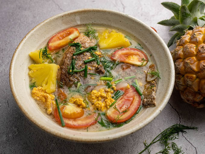 canh-ca-chep-gion-nau-dua cach-lam-ca-chep-gion-nau-dua