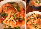Màu sắc tươi mới, khởi đầu may mắn với gỏi cá hồi sốt thái chua cay, đậm đà