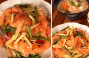 Màu sắc tươi mới, khởi đầu may mắn với gỏi cá hồi sốt thái chua cay, đậm đà