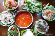 Ấm áp với nồi lẩu cá song (cá mú) cho những ngày giá lạnh 