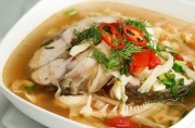 Món cá trắm đen nấu măng chua dân dã, chuẩn vị miền Bắc