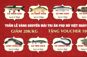 Chương trình Giảm giá đặc biệt tri ân phụ nữ Việt ngày 20/10